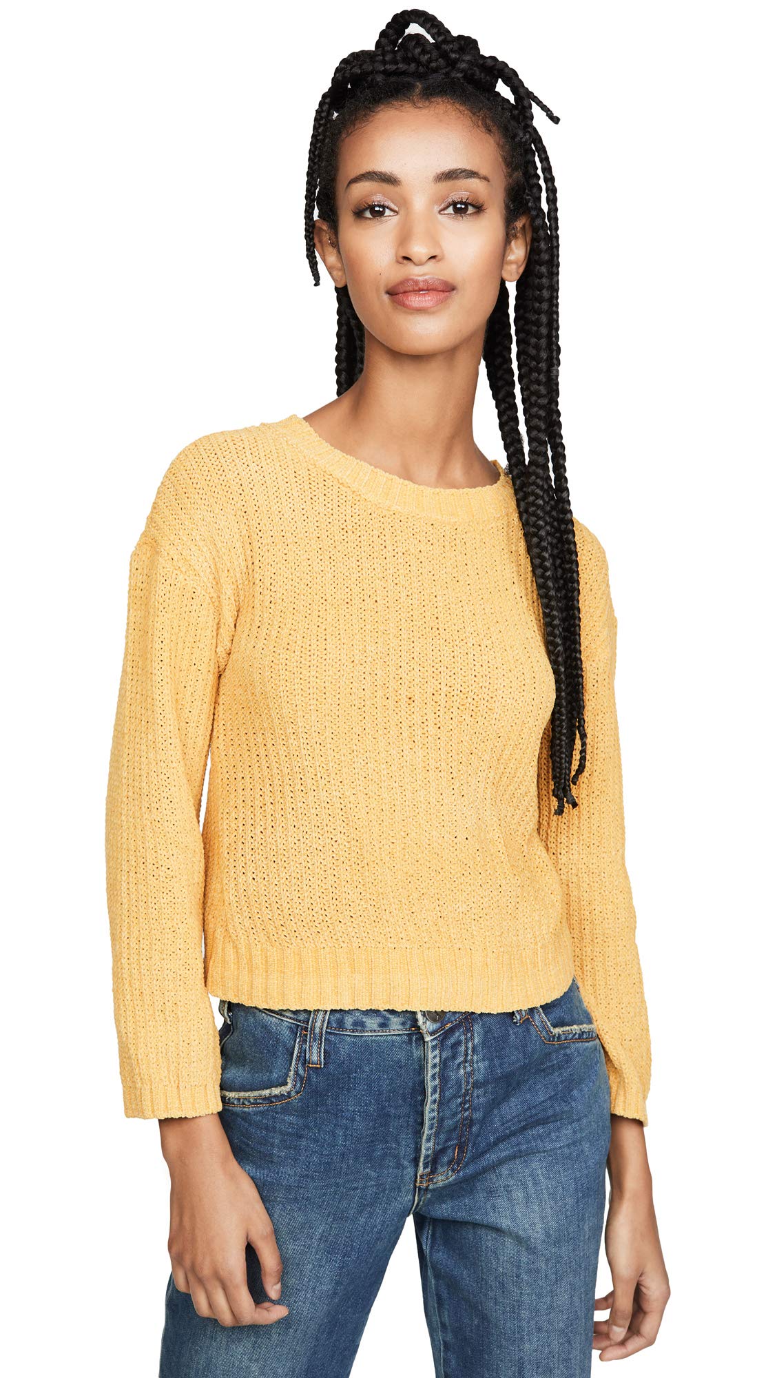 BB DAKOTAwomens chenille the deal sweater Pullover Sweater