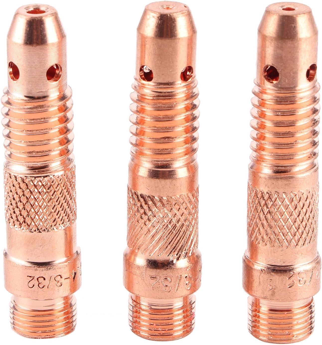 Akozon Welding Gun Accessory Kit 17Pcs Welding Nozzle Welder Tip with Tungsten Wire for Torch 17/18/26