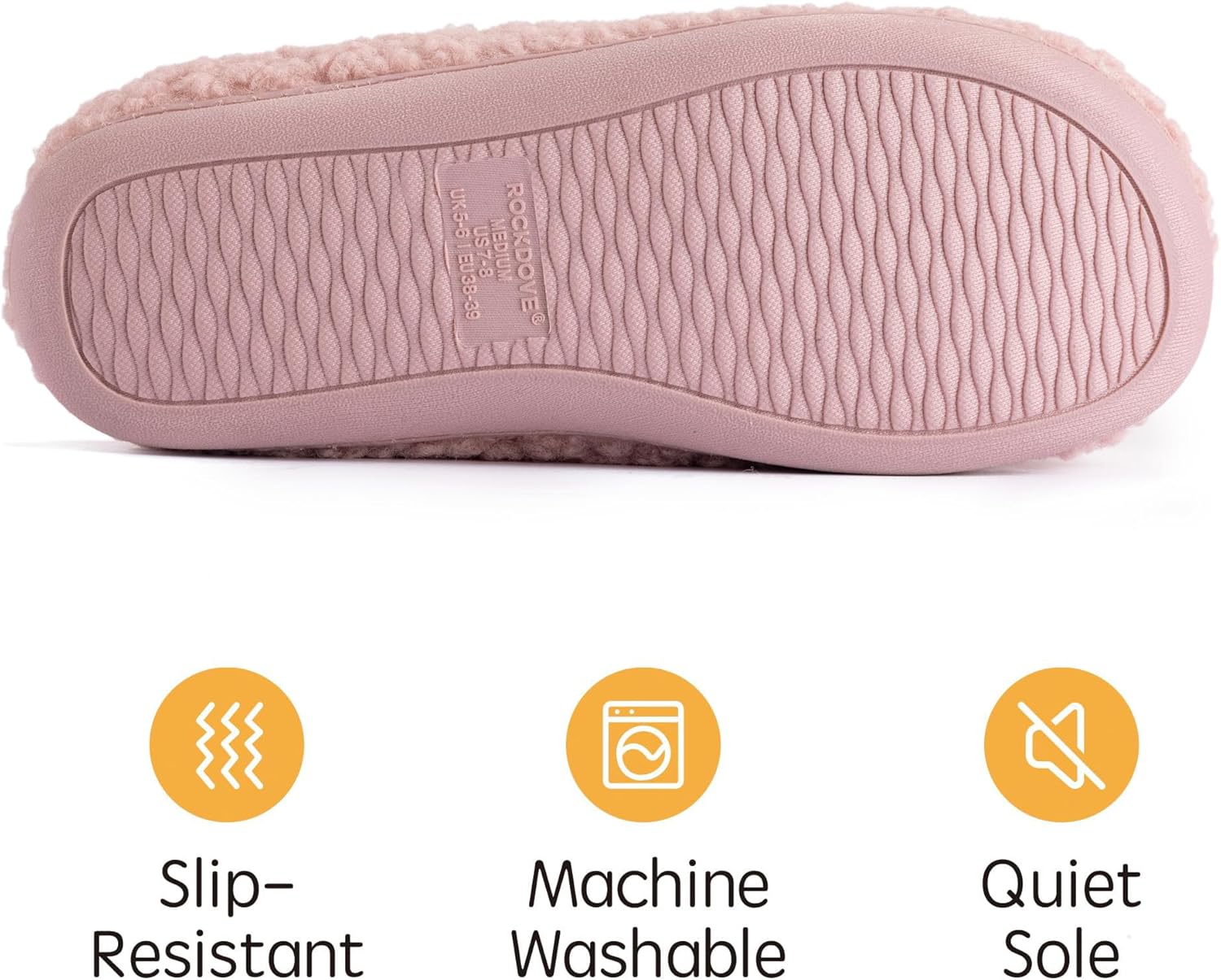 RockDove Women's Plush Retreat Sherpa Fleece Clog Slipper - Image 5