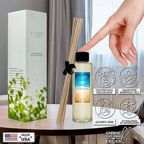 Miniatura 150 de LOVSPA Aceite Difusor Ocean Driftwood - Aceites Esenciales de Lujo para Recarga de Difusor y Ambientador en Aerosol para Habitaciones - Fragancia