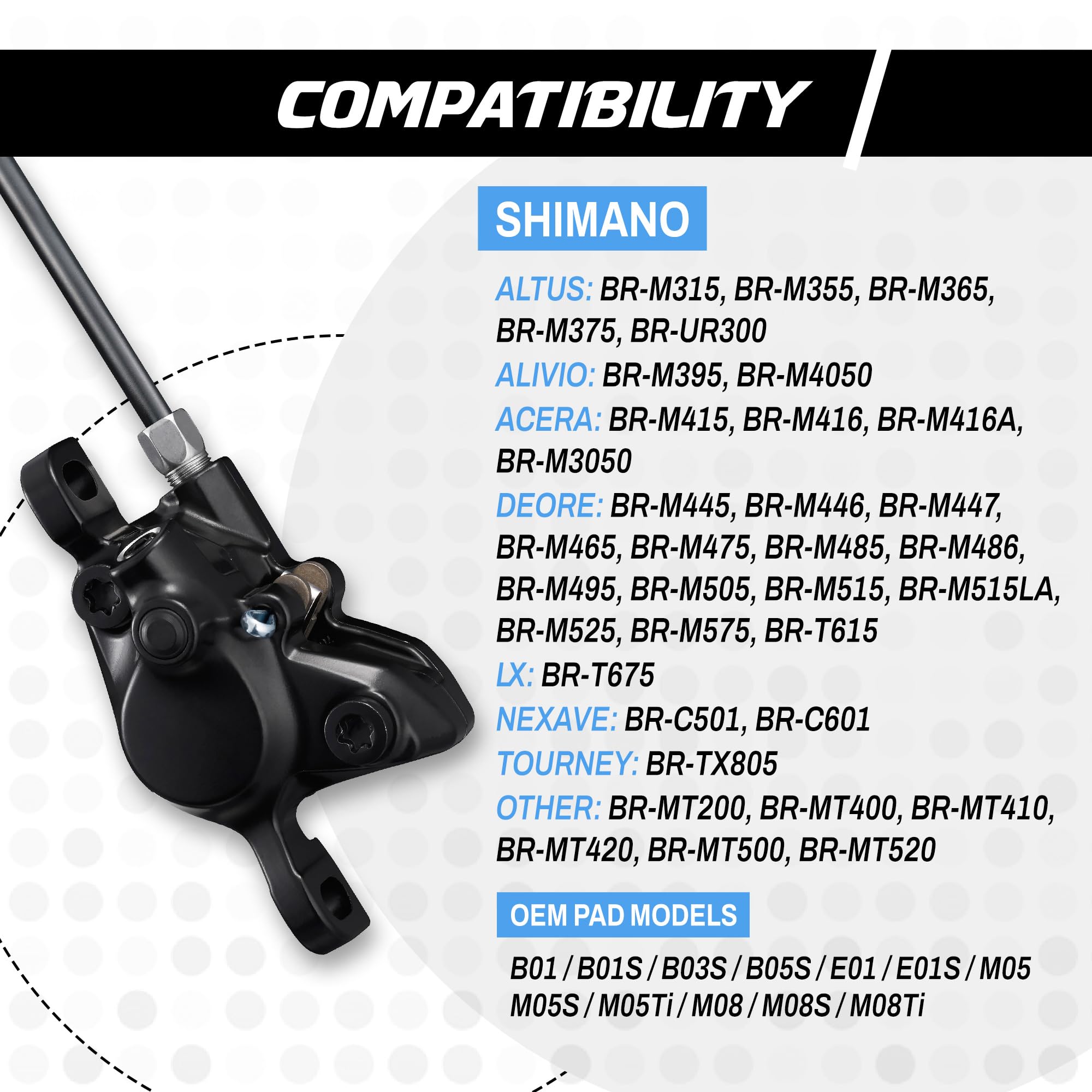 Frein Vélo,1 Paire De Plaquettes De Frein à Disque Semi-métalliques