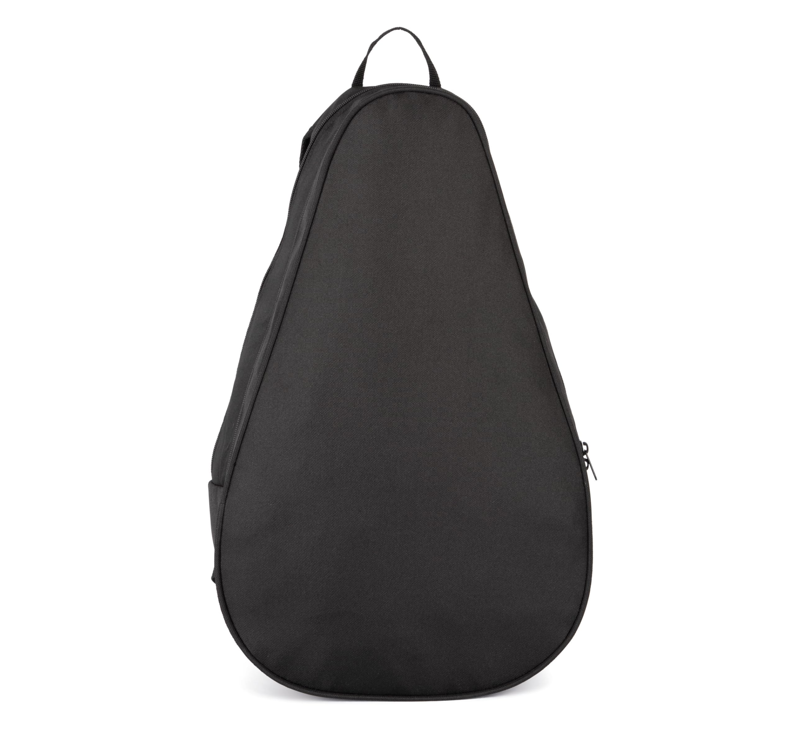 Zaino Padel Racchetta Zaino Nero - Padelbag con 2 scomparti per racchette e accessori, in PET riciclato, tracolla regolabile, 48 x 29 x 19 cm - Borsa sportiva per racchetta padel racket