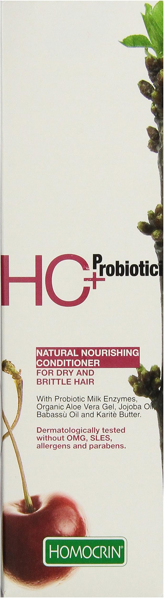 Homocrin Natural Nourishing Conditioner For Dry and Brittle Hair, 8.45-Ounce Bottle