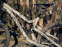 Vista 57 de All Mountain Style Protector de Marco de Bicicleta Extra - Ajuste Universal, Juego de 10 Piezas para Tubo Descenso, Portacadenas, Desgaste