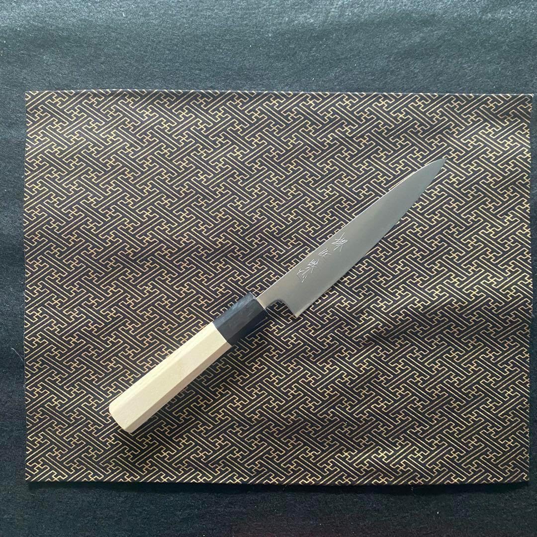 堺 匠 味正 プロ仕様 青スーパー ペティ 135mm 水牛八角柄