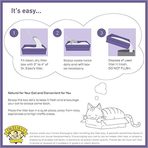 Miniatura 7 de Dr. Elsey's Crystal Attract - Arena de sílice para gatos, 8 libras