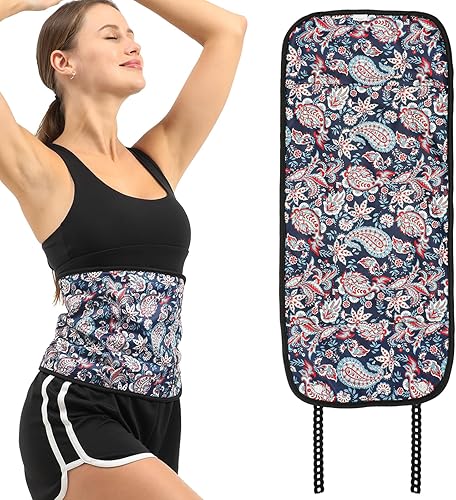 KANAV Paquetes de aceite de ricino para desintoxicación del hígado, paquete de aceite de ricino de franela de algodón orgánico reutilizable para