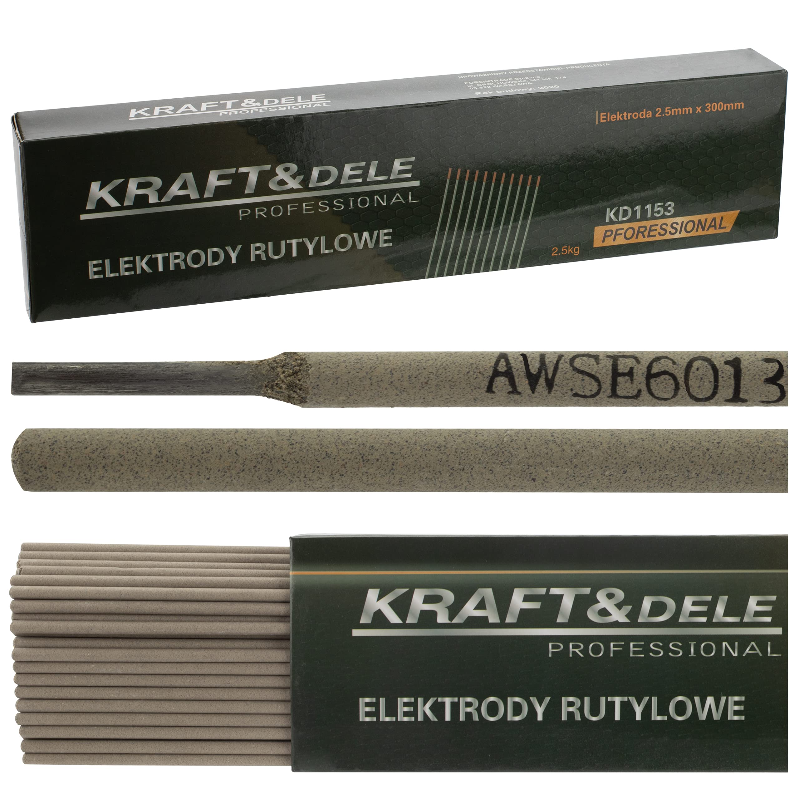 Electrodo universal rutilo 2,5 x 300 mm 2,5 kg