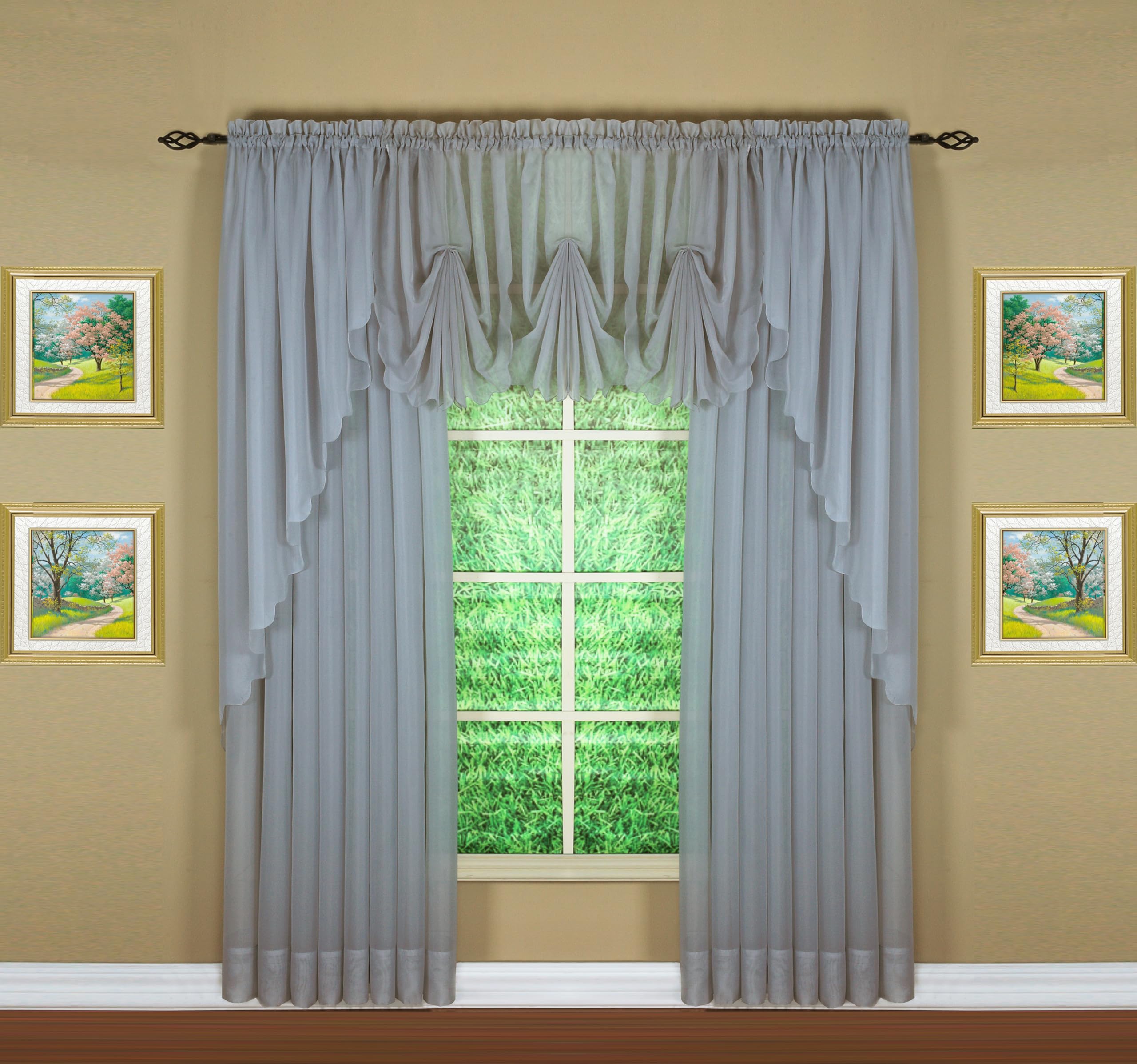 Today's Curtain Emelia Original Voile Panel 95"
