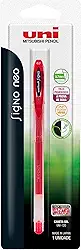 Caneta Gel Signo NEO UM-120, Uni-Ball, Vermelha, Blister c/1 unidade