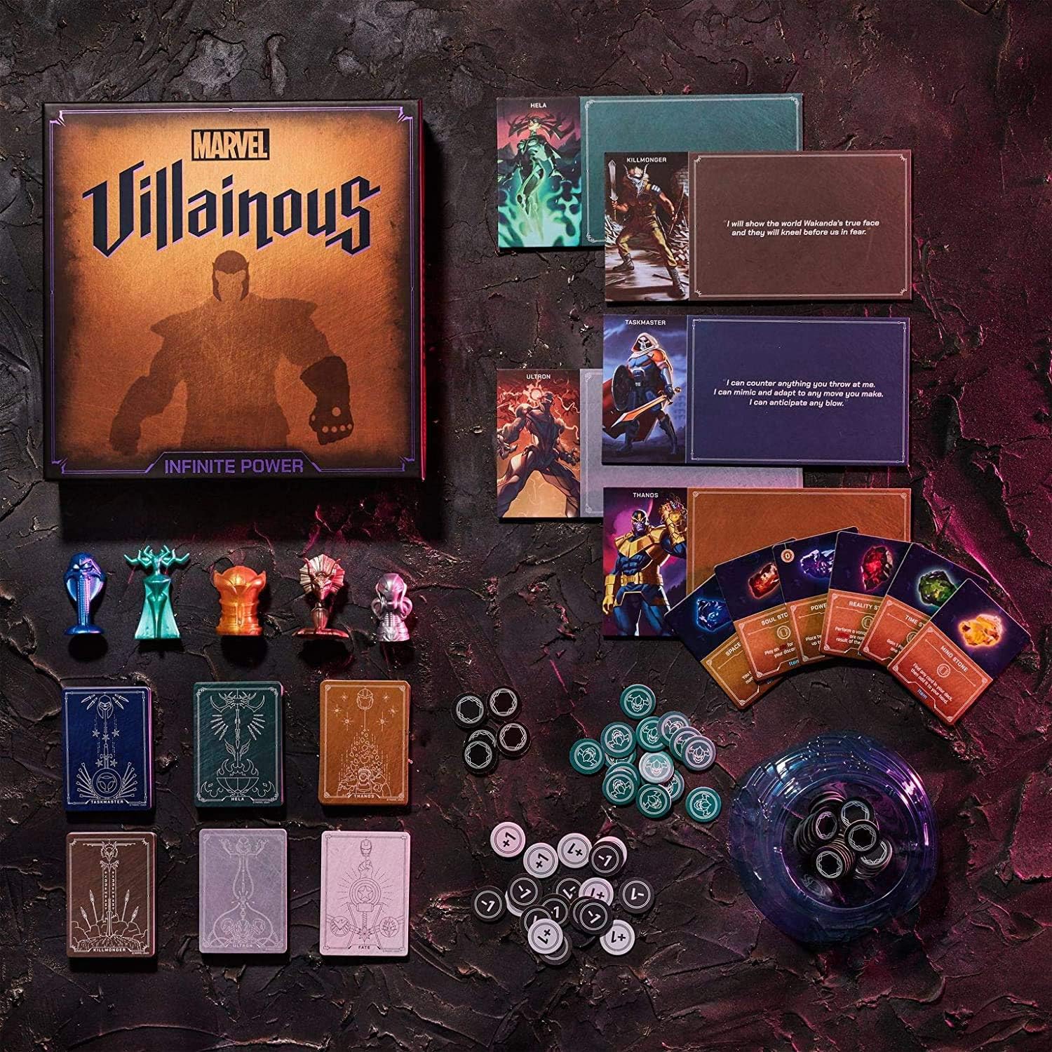 Ravensburger Marvel Villainous Infinite Power - Strategy Board Game for Adults & Kids Age 12 Up