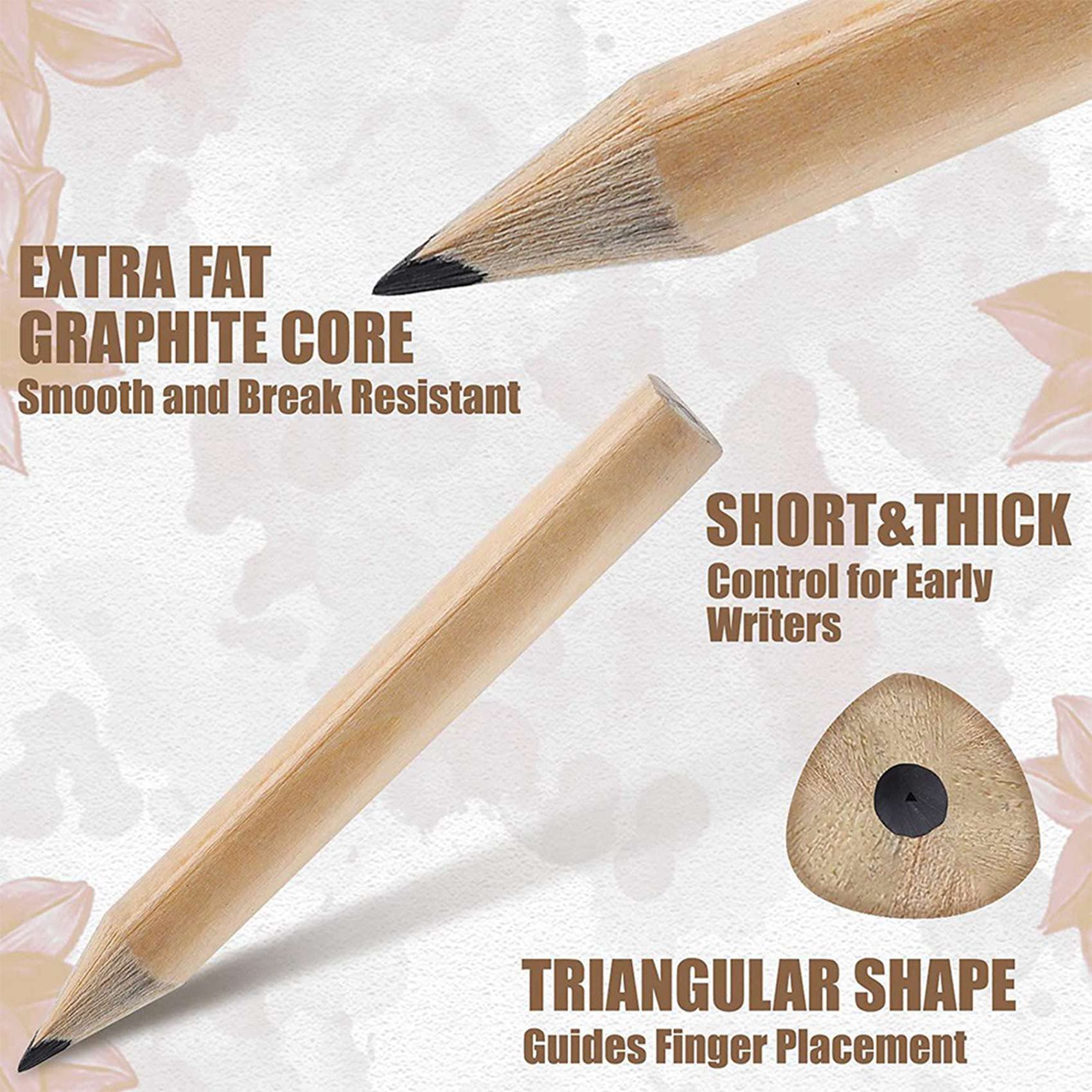 Matita Nel Legno da 600 Pezzi da 3,5 Pollici, Matita per Scrivere per Principianti, Cancelleria per Matita per Schizzi per Studenti, Esagonale B
