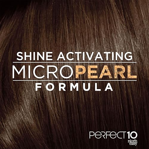 Miniatura 9 de Clairol Nice'n Easy Perfect 10 - Tinte permanente para el cabello, color caoba oscuro 4R, paquete de 1 unidad