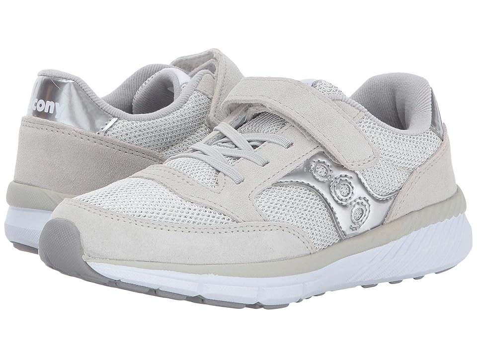 

Saucony Kids Originals Jazz Lite A/C (Little Kid) (Silver Metallic) Kids Shoes
