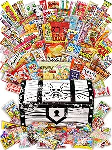 お菓子 駄菓子 詰め合わせ 66種 ギチギチパンパン破裂寸前!モノゴコロの海賊宝箱 御菓子ギフトセット 子供が喜ぶプレゼント 大量の駄菓子詰め合わせ