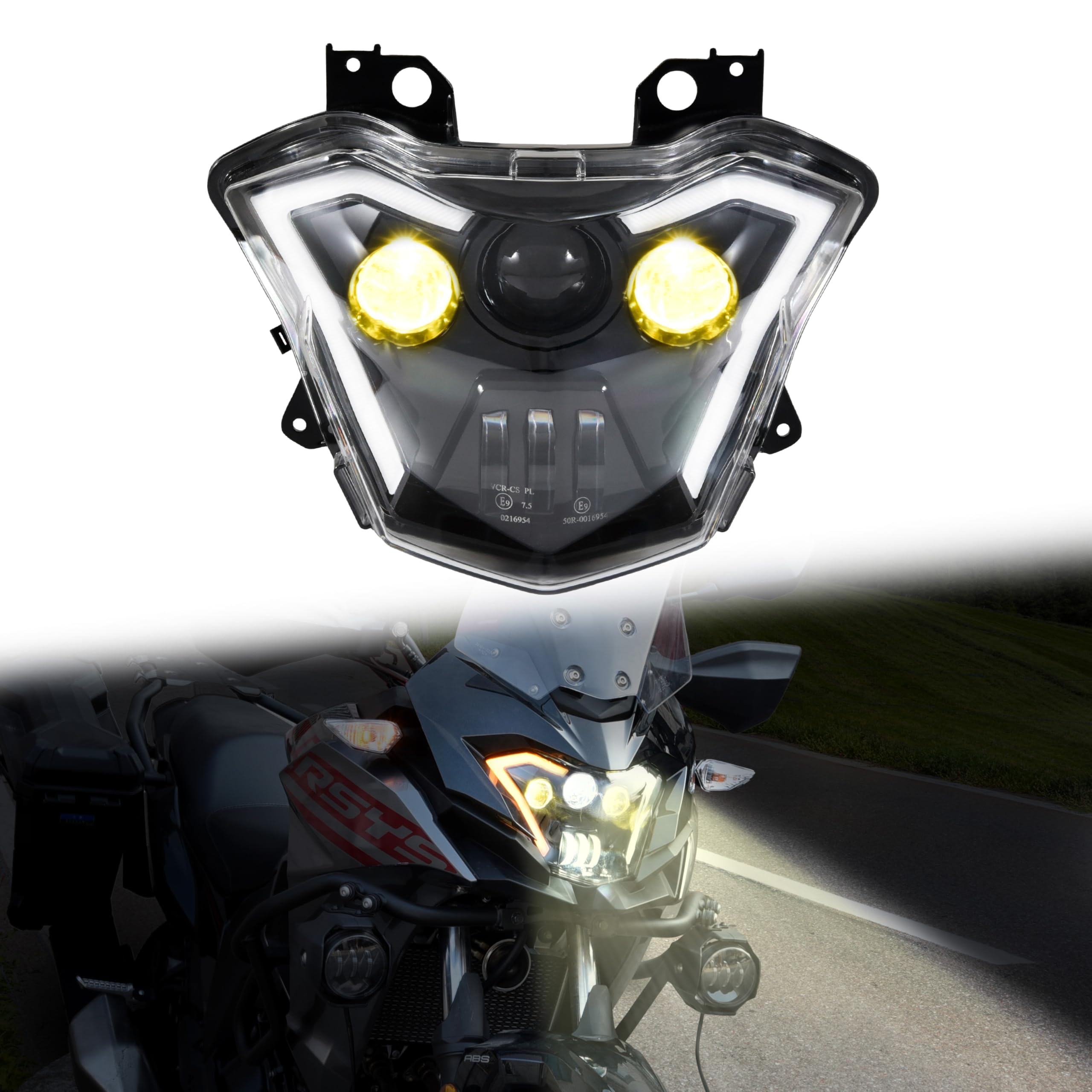 Amazon.com: VEISUTOR LED Headlight Assembly for Versys-X300