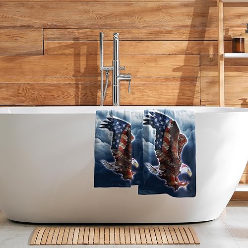 Vista 84 de Giwawa Toallas de mano de limón fresco de verano con estampado de frutas tropicales para baño, toalla de mano suave y absorbente, toalla de baño