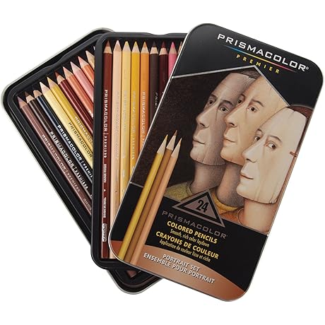 Prismacolor Premier Colored Pencil Portrait Tin