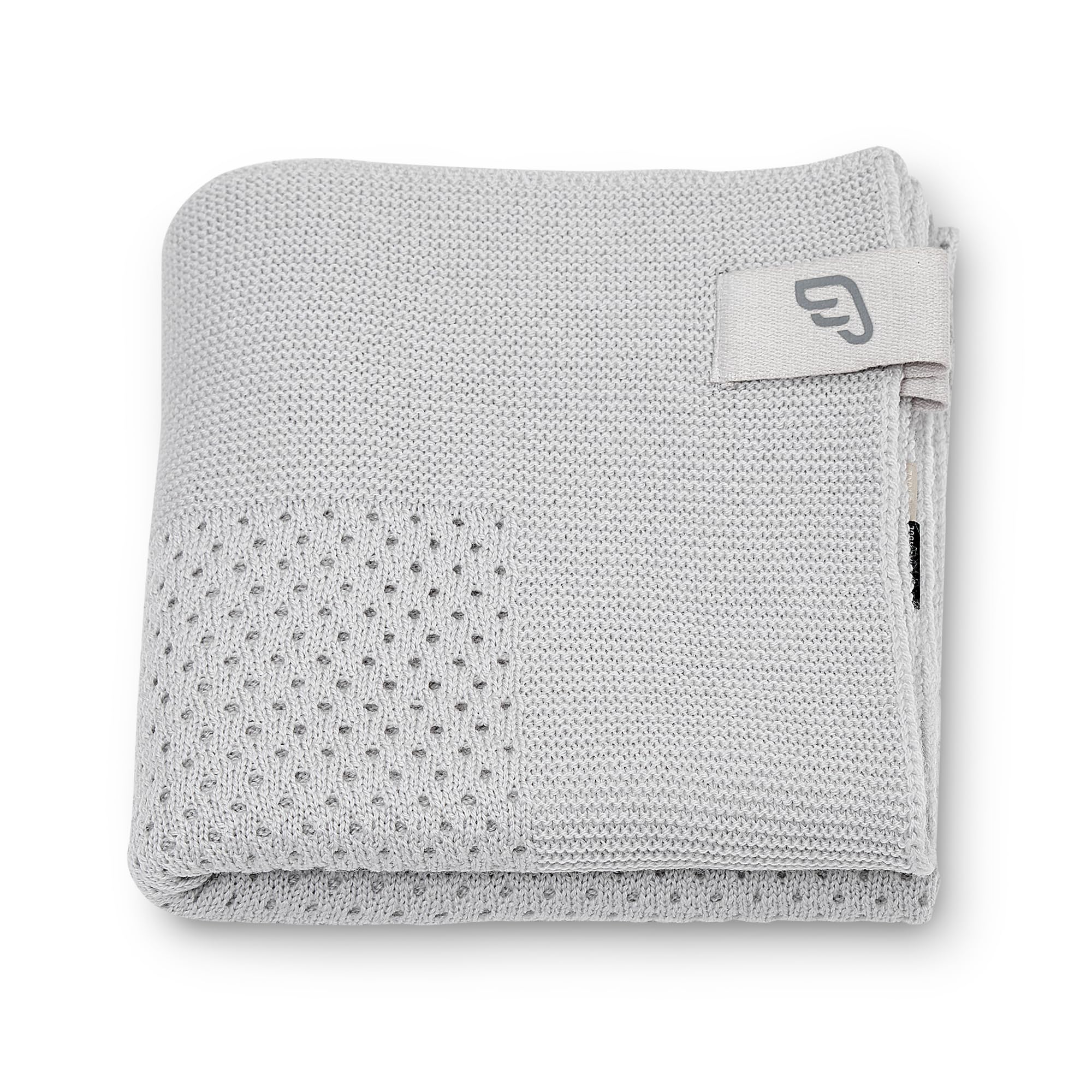 Stokke Manta de Lana Merino JetKids, Gris Piedra - Cabe Dentro de la Tapa de BedBox para Mantener a tu Hijo abrigado Mientras viaja - Lavable a máquina