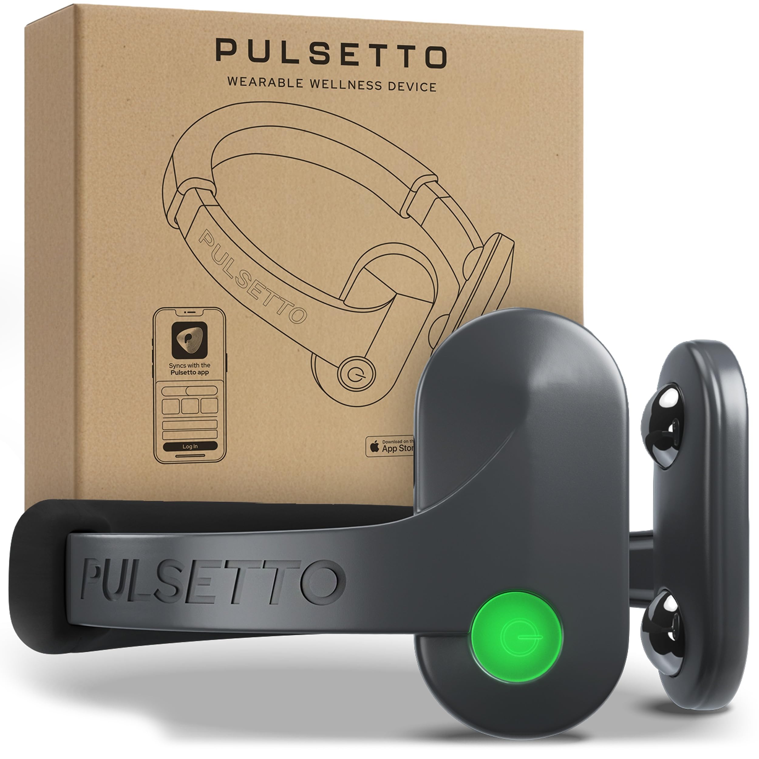 Pulsetto Lite (V1) Wellness Wearable – Entspannungs - und tägliches Wellness-Gerät