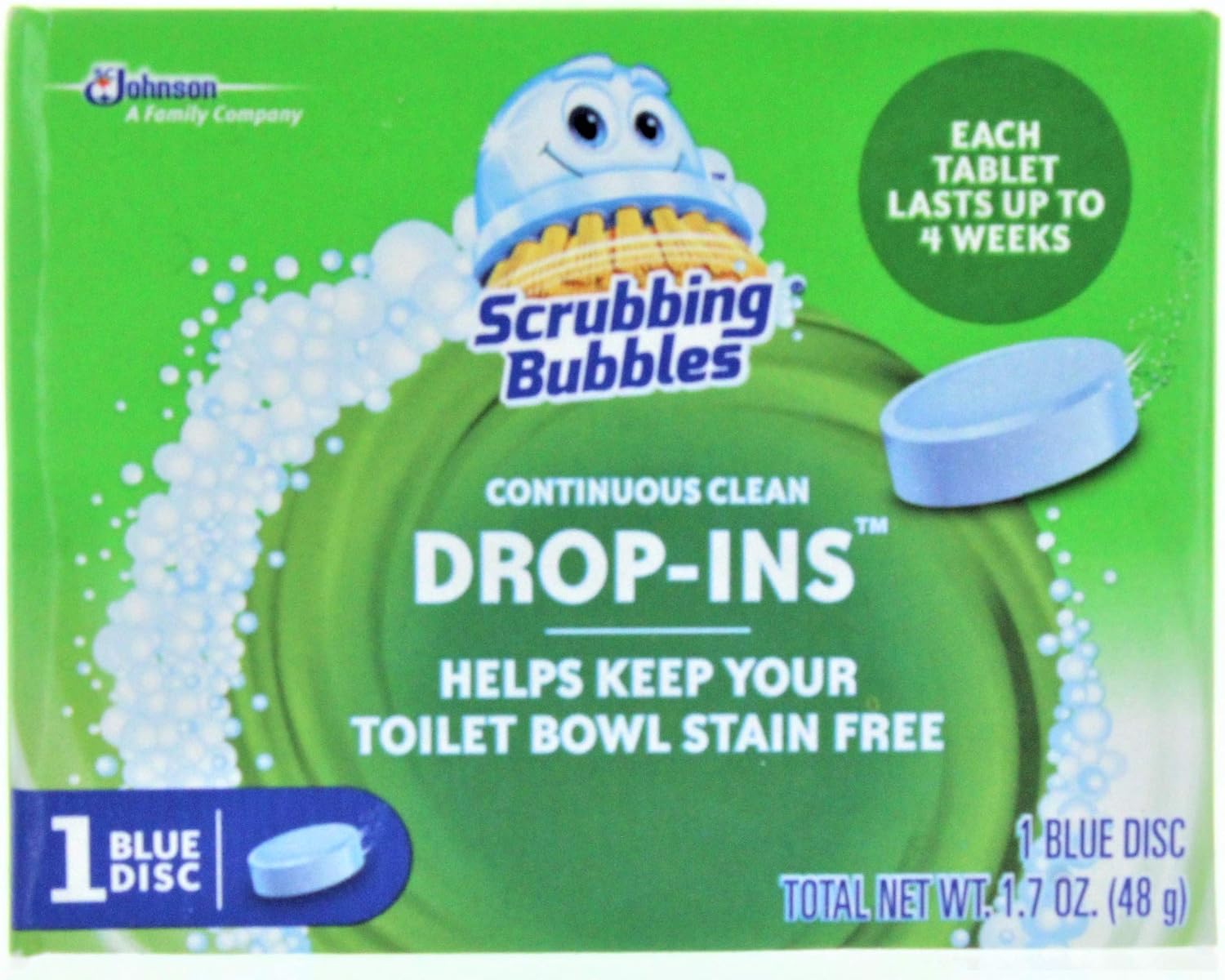 Vanish Drop-Ins Blue, 1.7 oz-4 pk