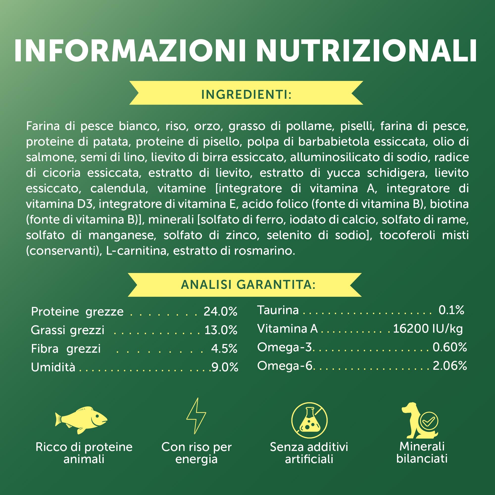 Nature's Protection Superior Care - Cibo secco per cuccioli (4 kg, pesce bianco e riso)