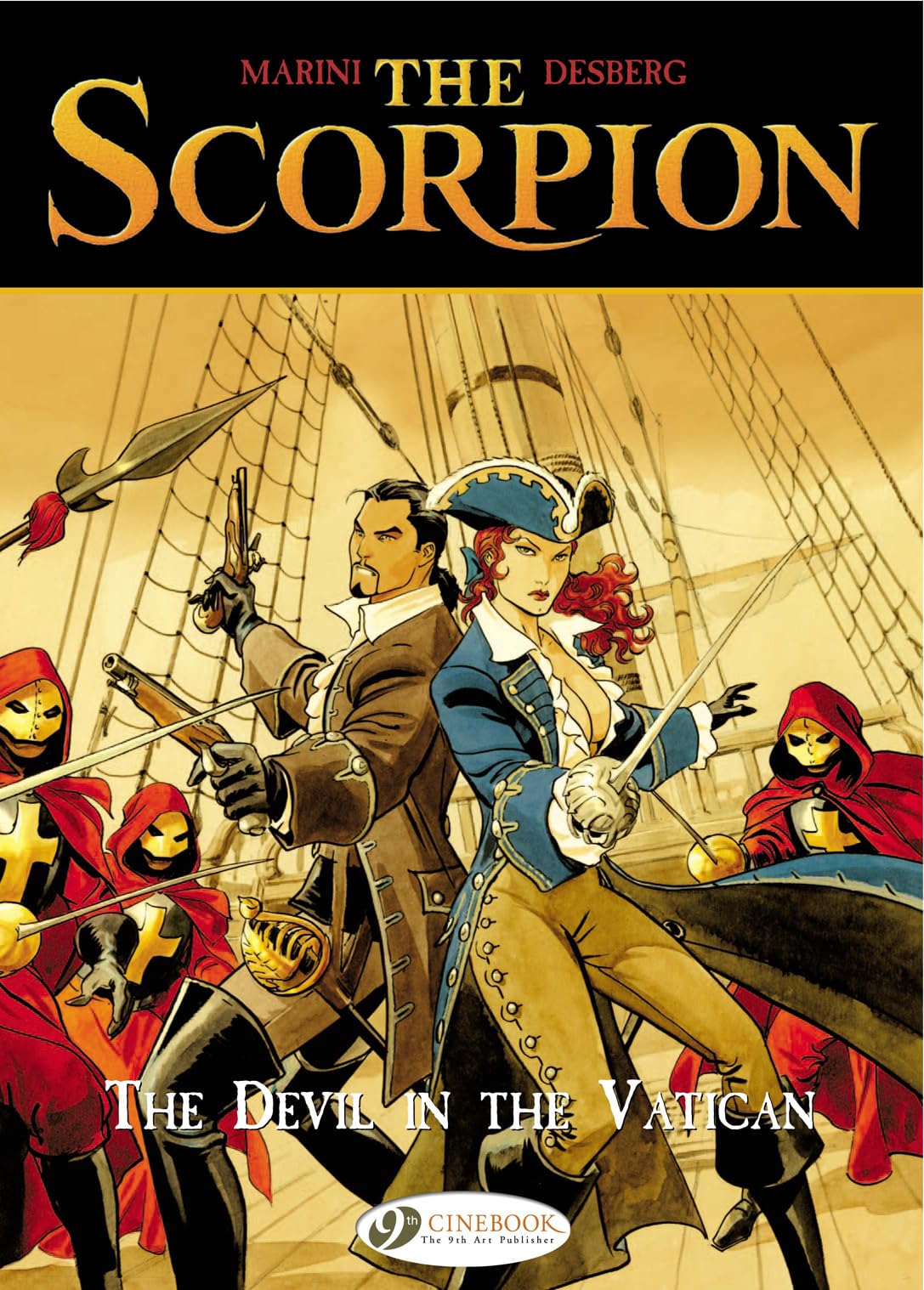The Stone Cross (Scorpion (Cinebook)). Desberg 9781905460908 Free Shipping**