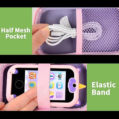 Miniatura 4 de ALKOO Funda para teléfono inteligente de juguete para niños, compatible con Kikapabipara Joozfeepara bailaringcowpara Prysyedawn, soporte de