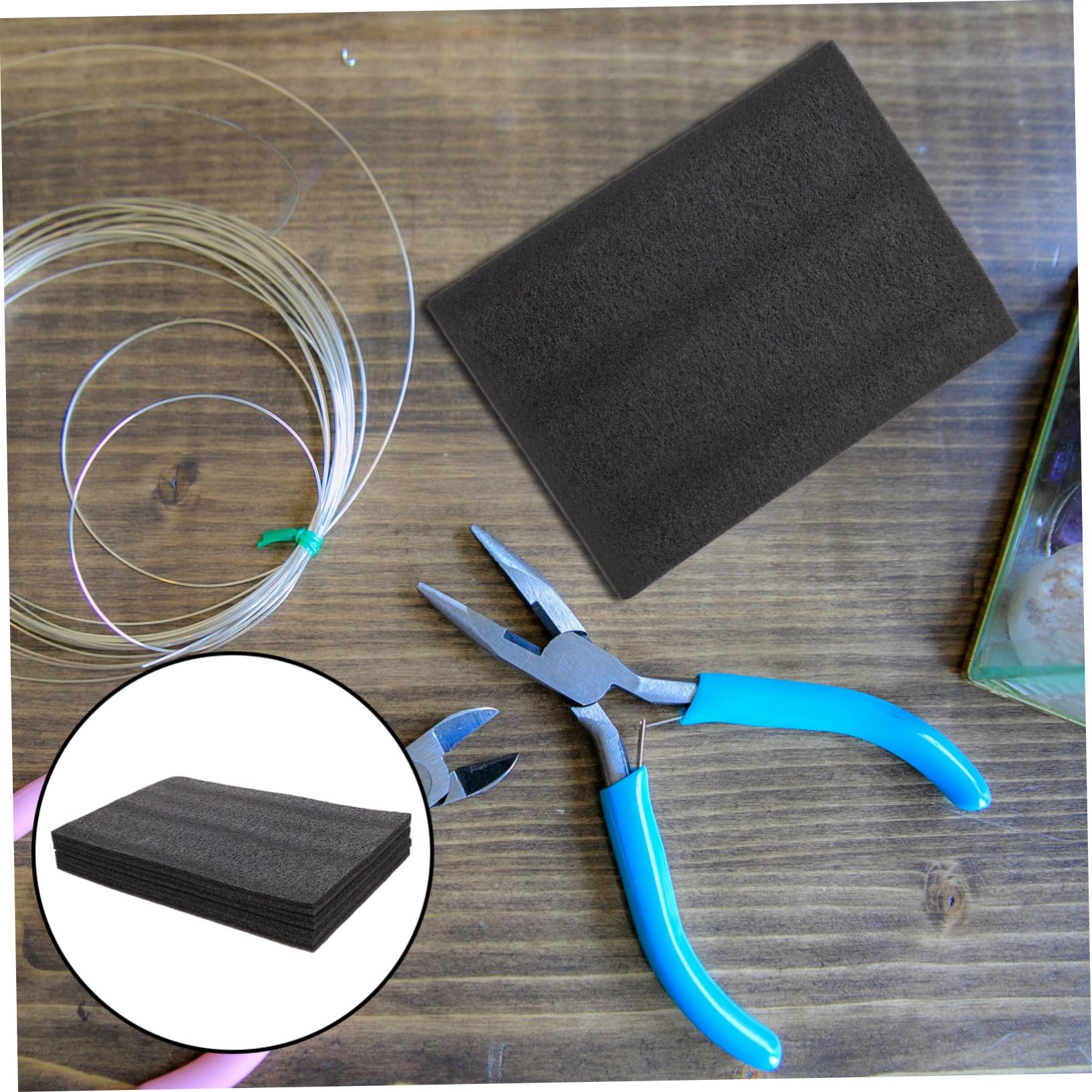 4 Pièces Feuilles De Mousse Polyéthylène 1Cm Pour Emballage Protection Et Artisanat Panneaux Polyvalents Pour Boîtes À Outils Et Support De Rembourrage