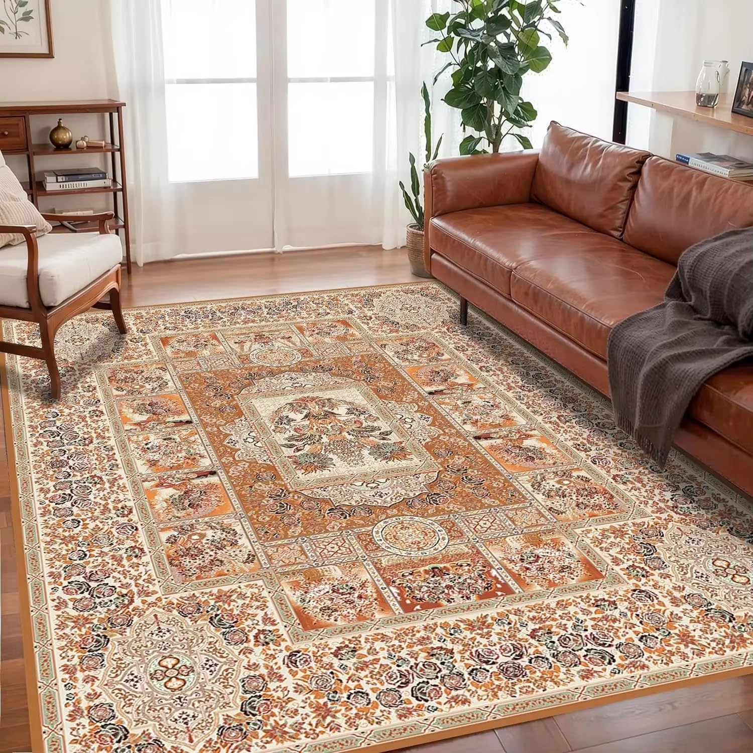Tapis de sol antidérapant velours cristal pour éviter les chutes
