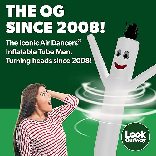 Vista 77 de LookOurWay Air Dancers Wacky Waving - Tubo inflable de 7 pies de alto con soplador de bailarín Sky Dancer, color morado