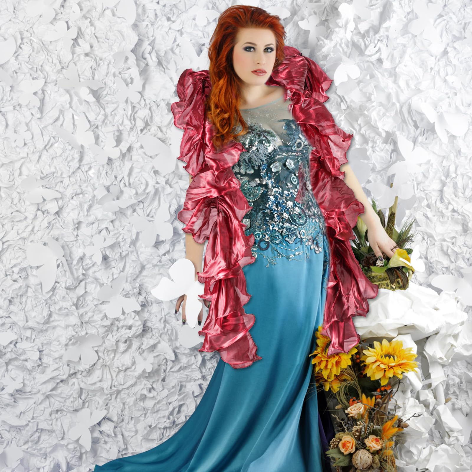 Mikovivi Organza Boas - Image 3