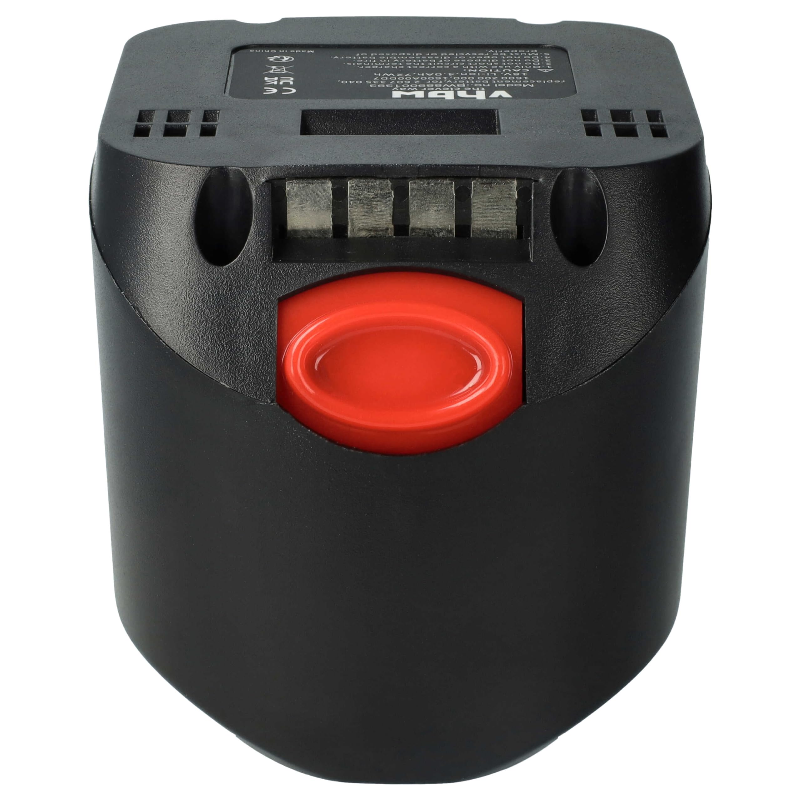 vhbw Batería Compatible con Bosch UniversalGrassCut 18, UniversalChainPole 18, Uneo Maxx Herramienta, Herramientas de jardín (4000 mAh, Li-Ion, 18 V)