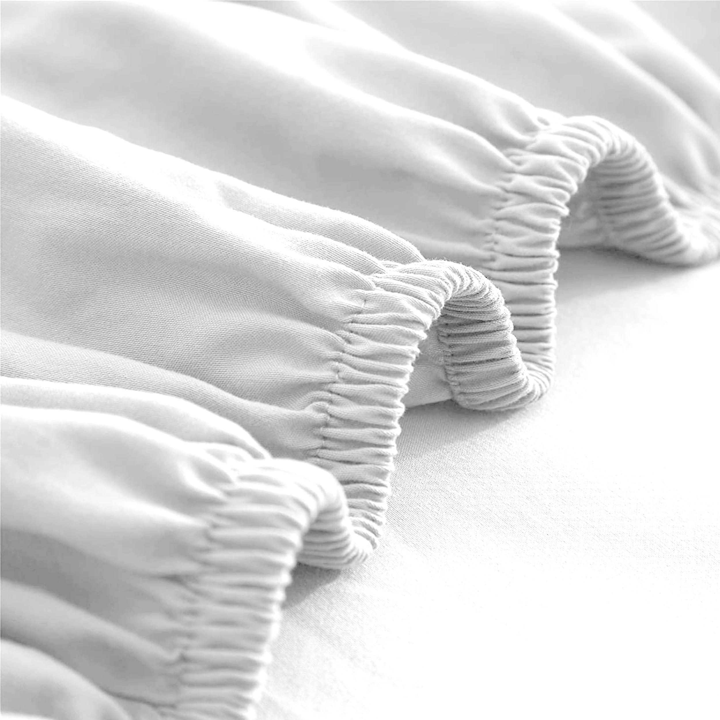 Oxford Homeware King Size Fitted Sheets - Image 3