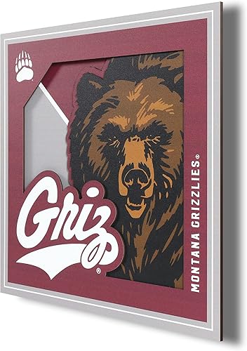 Vista 143 de YouTheFan NCAA Alabama Crimson Tide 3D Logo Series - Arte de pared - 12 x 12