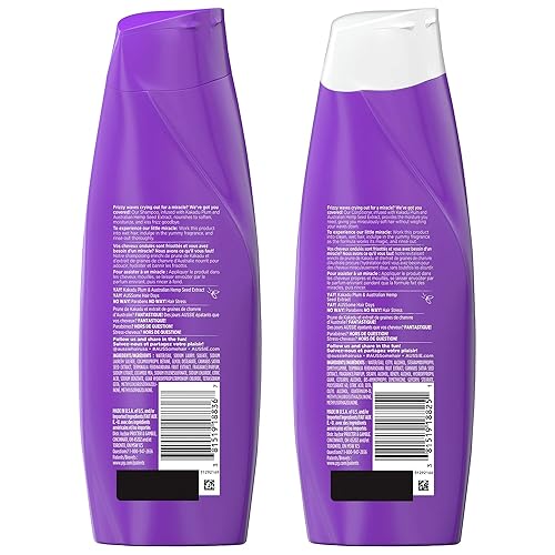 Miniatura 7 de Juego de champú y acondicionador con ciruela Kakadu y extracto de semillas australianas para textura ondulada y encrespamiento, 2 paquetes incluye