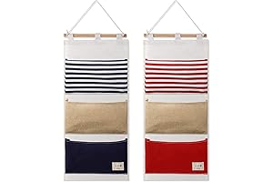 2 Pcs Disney Fish Extender Hanging Organizer with Storage Pockets