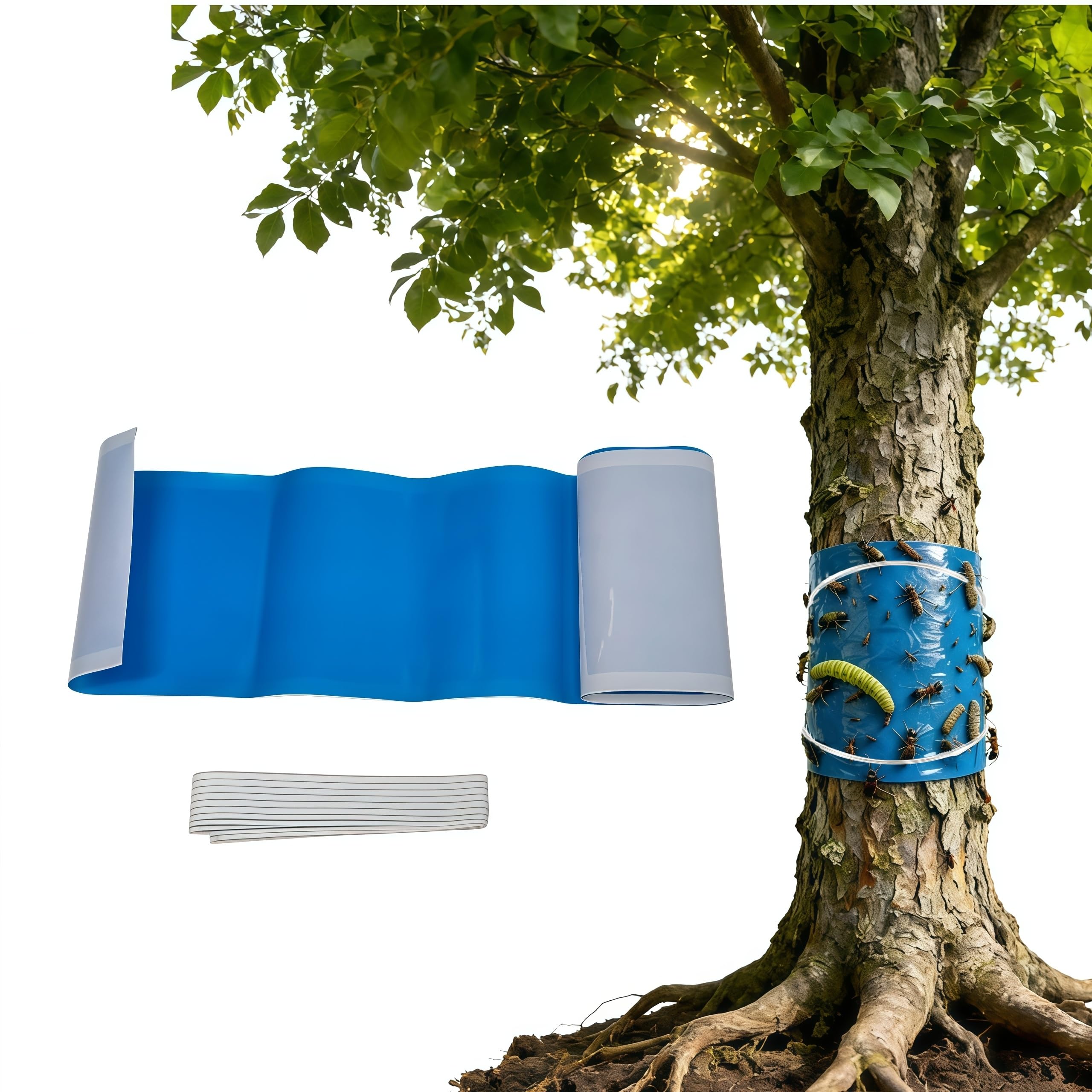 Sixinfeto Fruit Tree Grease Band 15 cm x 10 m Ant Traps Tape for tree, Tree protectors