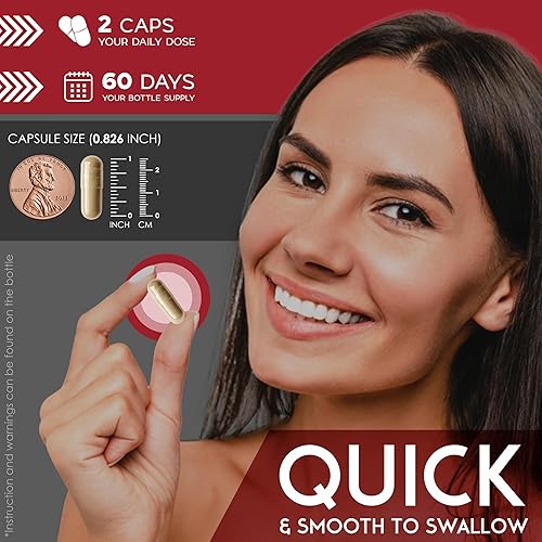 Miniatura 7 de AMALTH Extracto de hoja de damiana | 1000 mg | 120 cápsulas de damiana | Sin OMG, sin gluten | Suplemento de hierba de damiana orgánica y polvo de