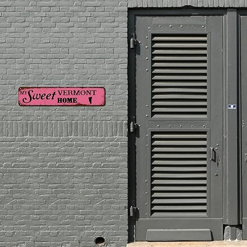 Miniatura 4 de Letrero de metal con texto en inglés My Sweet Home Montana, My Sweet Home Montana, señales de carretera, vintage, retro, novedoso, letrero de metal