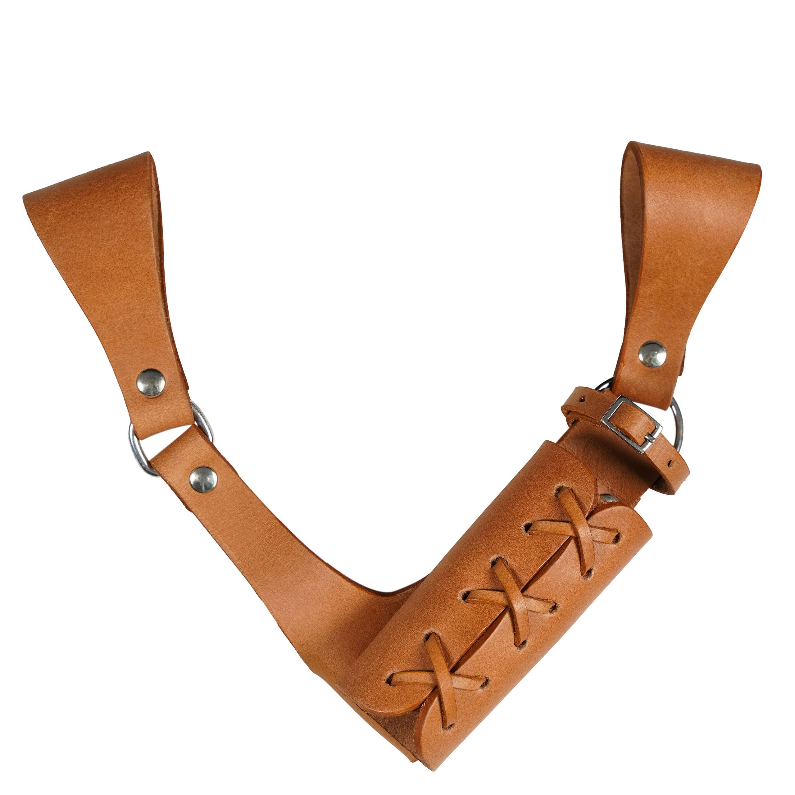 Mythrojan Aventurero medieval de rana espada con soporte de cuero para estoque universal, espada ancha, cutlass