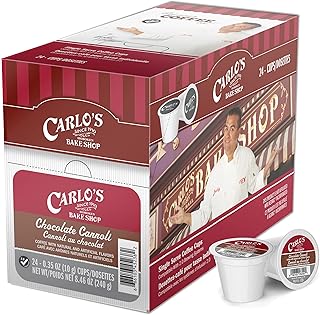 Cake Boss Coffee, Chocolate Cannoli, 24Count