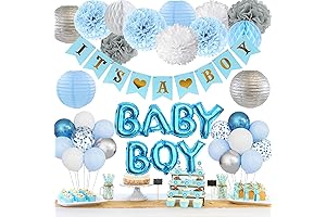Ouddy Party Its a Boy Baby Shower Decorations