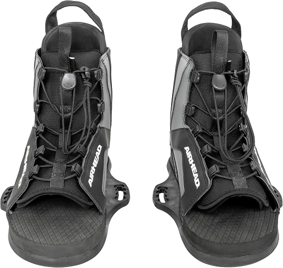 Airhead Venom II Wakeboard Binding, Multiple Sizes, Open Toe Design, Multiple Binding Angles