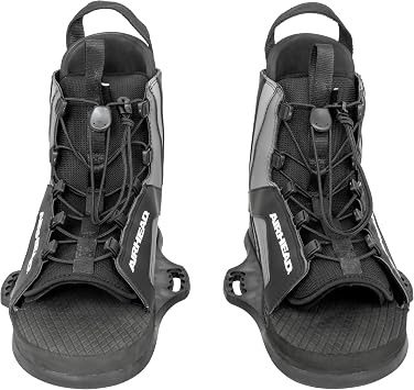 Airhead Venom II Wakeboard Binding, Multiple Sizes, Open Toe Design, Multiple Binding Angles