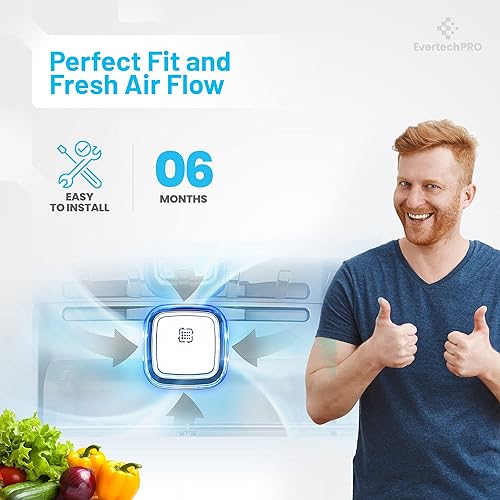 Miniatura 5 de LT120F - Juego de 4 filtros de filtro de aire para Kenmore Elite 469918, repuesto para refrigerador LG ADQ73214404 ADQ73214402 ADQ73214406 9918