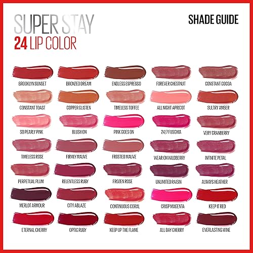 Miniatura 5 de MAYBELLINE Super Stay 24 - Lápiz labial líquido de 2 pasos y bálsamo labial, 920 Bronzed Dream, 1 unidad