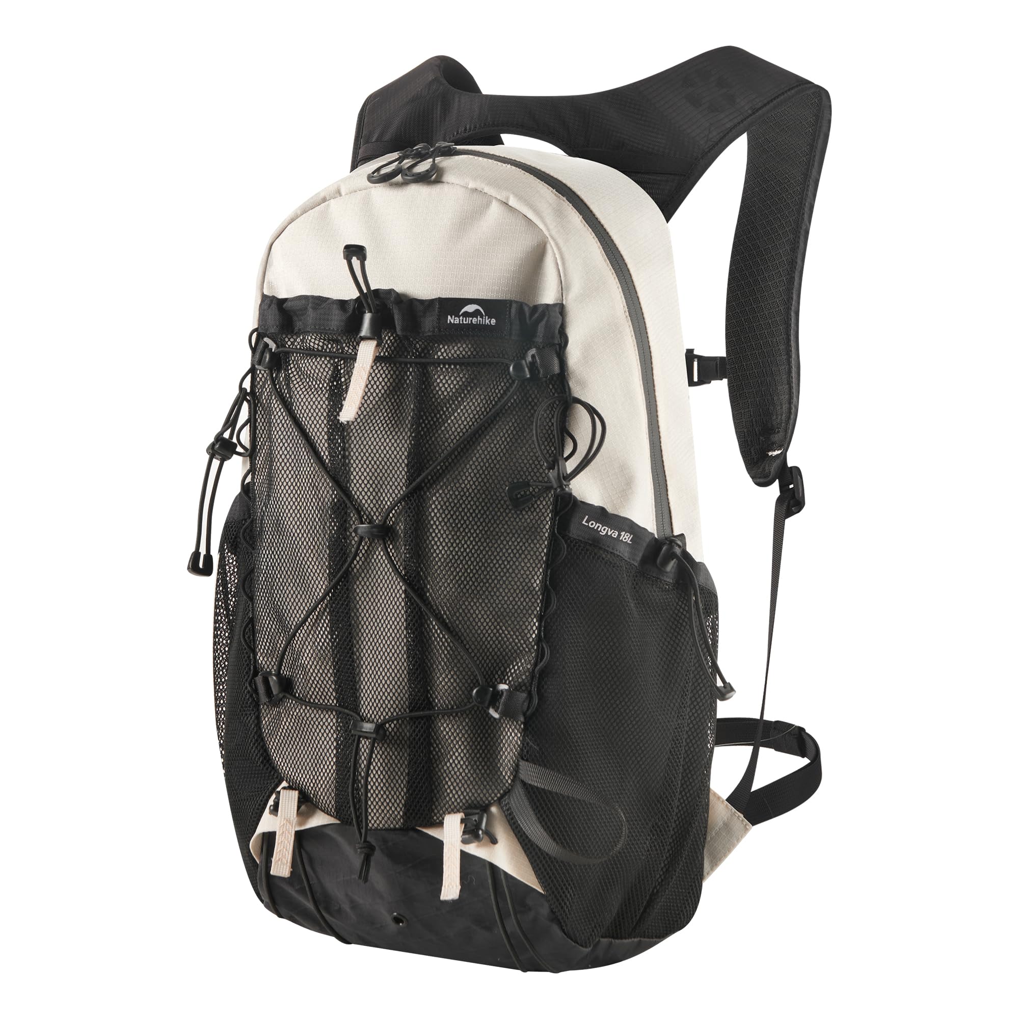 Naturehike Wanderrucksack Herren Damen Daypack 18L Trekkingrucksack Wasserdichter Reiserucksack Outdoor Rucksäcke für Camping Wandern Radfahren, caqui
