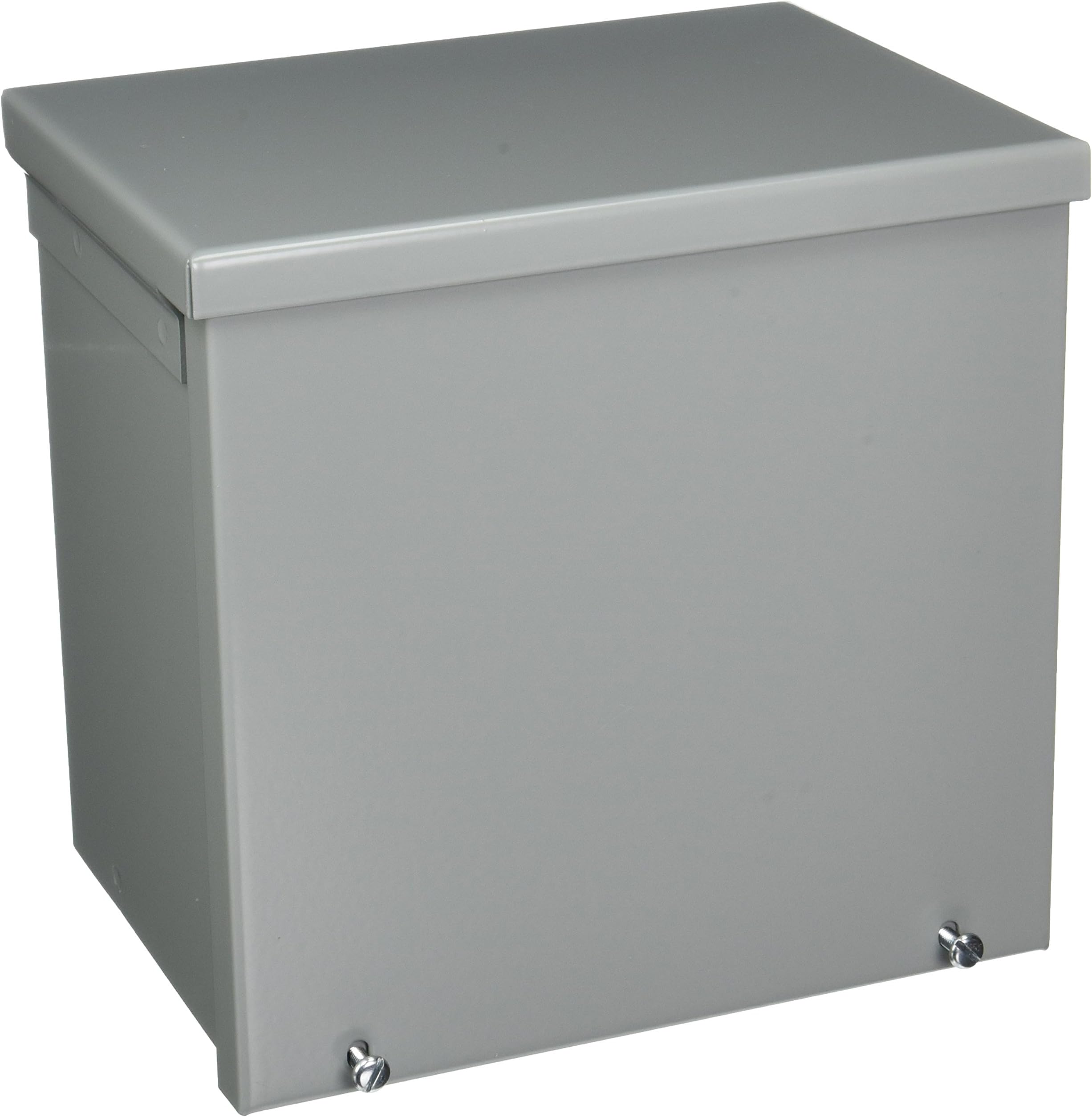 Hoffman A8R86 NEMA 3R Enclosure, Screw Cover, Galvanized, Paint Finish, 8" x 8" x 6"