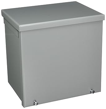 Hoffman A8R86 NEMA 3R Enclosure, Screw Cover, Galvanized, Paint Finish, 8 x 8 x 6